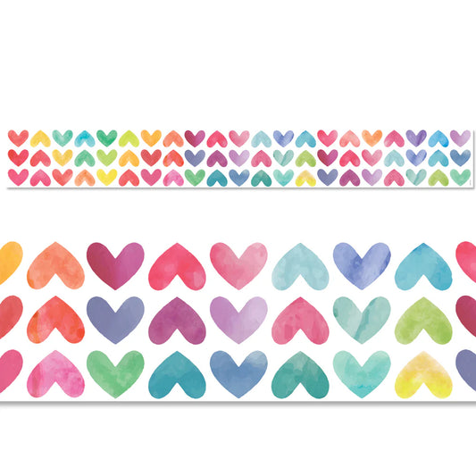 COLORFUL HEART BORDER