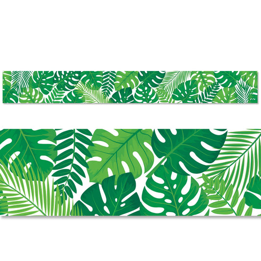 BORDER TROPICAL LEAVES 48 FT. 24 STRIPS