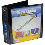 HARD VIEW BINDER 2" BLACK