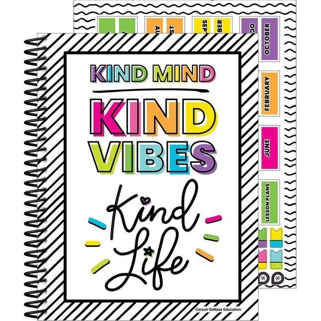 KIND VIBES TEACHER PLANNER BOOK