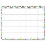 RAINBOW DOODLES CALENDAR CHART