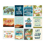 Let's Explore Poster Set Mini Posters 12 PCS