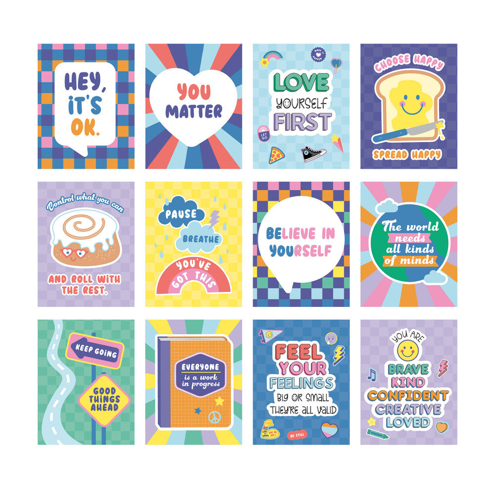 MINI POSTERS: WE STICK TOGETHER POSTER SET 12PCS