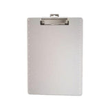 PLASTIC CLIPBOARD TRANSPARENT CLEAR LETTER