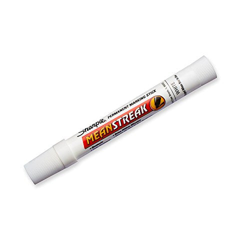 MEAN STREAK PERMANENT MARKER WHITE