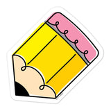 DOODLE PENCIL 3" DESIGNER CUT-OUTS