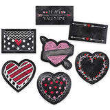 CHALK HEARTS CUT OUT