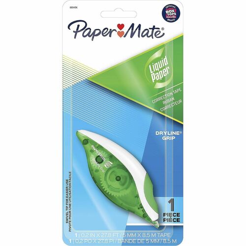 Paper Mate Liquid Paper DryLine Grip Correction Tape