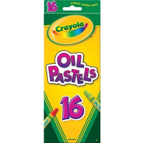 CRAYOLA OIL PASTELS ASSORTED COLORS PQ.16