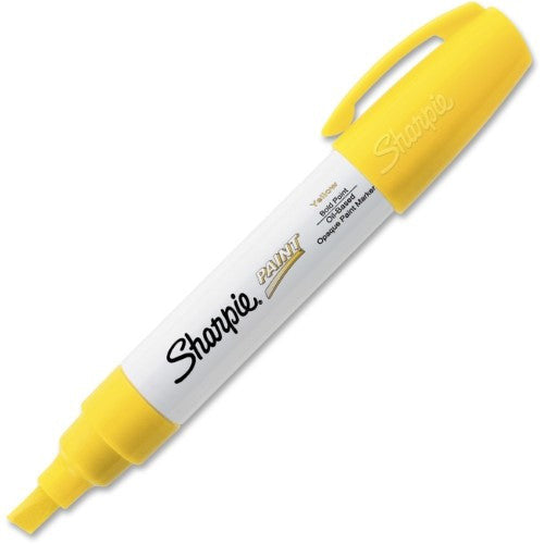 SHARPIE OIL BASE PAINT MARKER YELLOW BOLD
