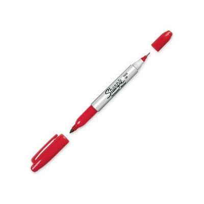 SHARPIE TWIN TIP RED