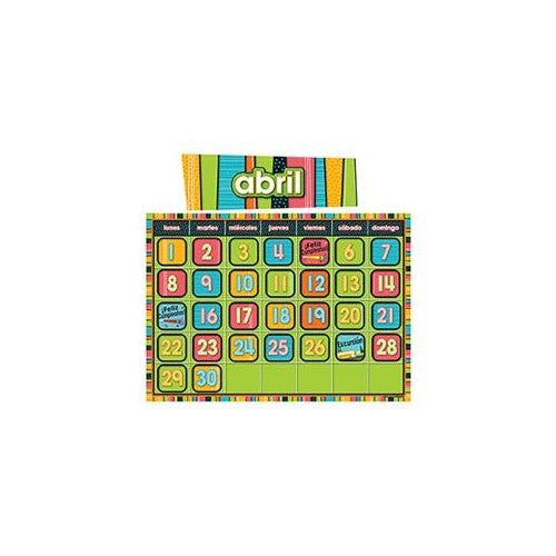 BULLETIN BOARD SET SPANISH CALENDAR
