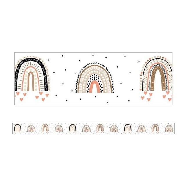 BOHO RAINBOWS STRAIGHT BORDERS
