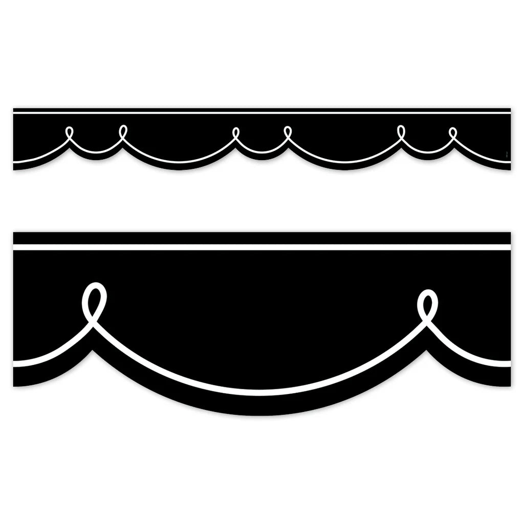 CORE DECOR DOODLE SWIRL BORDER 48'