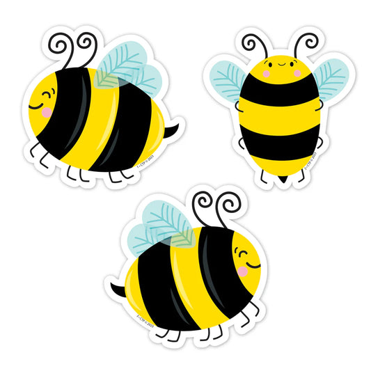 BUSY BEES BEES 3" CUT-OUTS