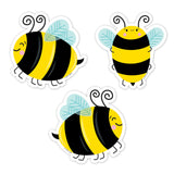 BUSY BEES BEES 3" CUT-OUTS