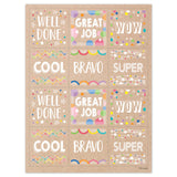 KRAFTY POP COLORFUL REWARD 60 STICKERS