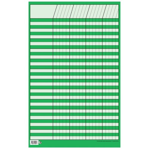 GREEN INCENTIVE CHART SMALL
