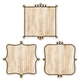 CORE DECOR LOOP-DE LOOP ON WOOD 6" DESIGNER CUT-OU