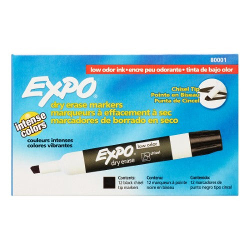 EXPO MARKER LOW ODOR BLACK CJ.12
