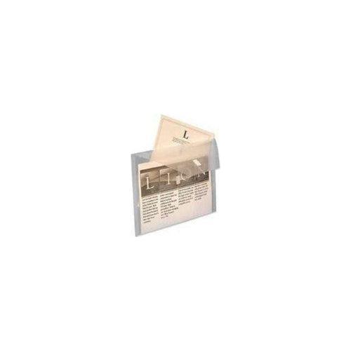 POLY ENVELOPE CLEAR W VELCRO 2 IN 1
