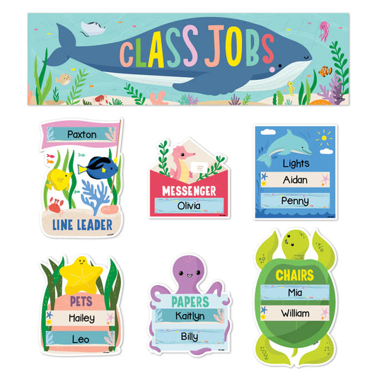 CLASS JOBS (SEA FRIENDS) MINI BULLETIN BOARD