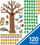 BIG TREE WITH ANIMALS BULLETIN BOARD SET