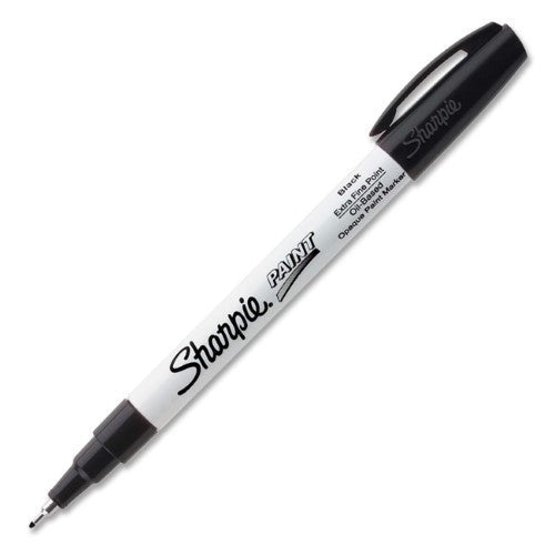 SHARPIE OIL BASE PAINT MARKER BLACK EXTRA FINE