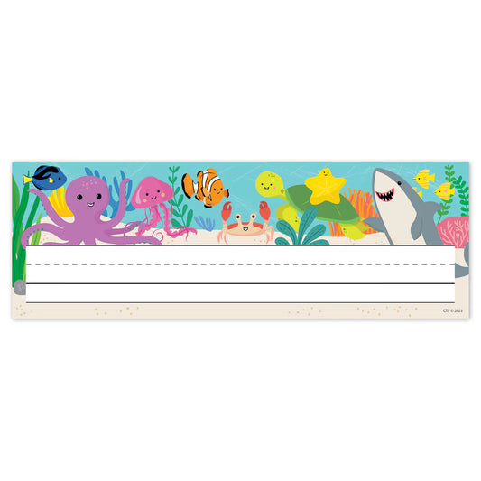 SEA FRIENDS NAME PLATES 36 PCS