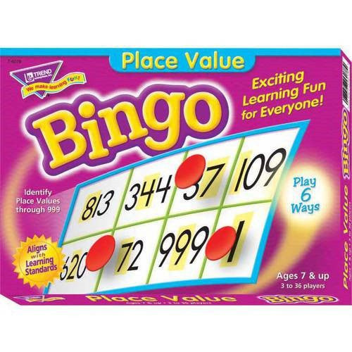 GAME BINGO PLACE VALUE