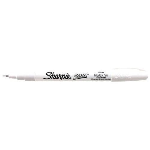SHARPIE OIL BASE PAINT MARKER WHITE EXTRA FINE