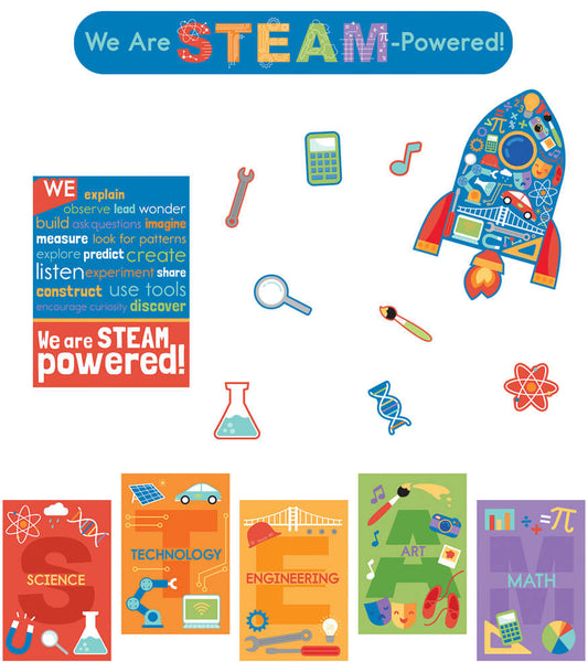 STEAM Bulletin Board Set | 22 pieces