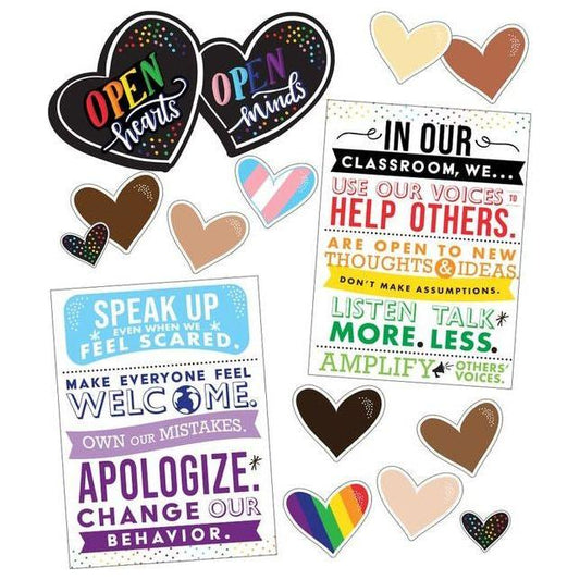 OPEN HEARTS OPEN MINDS BULLETIN BOARD SET