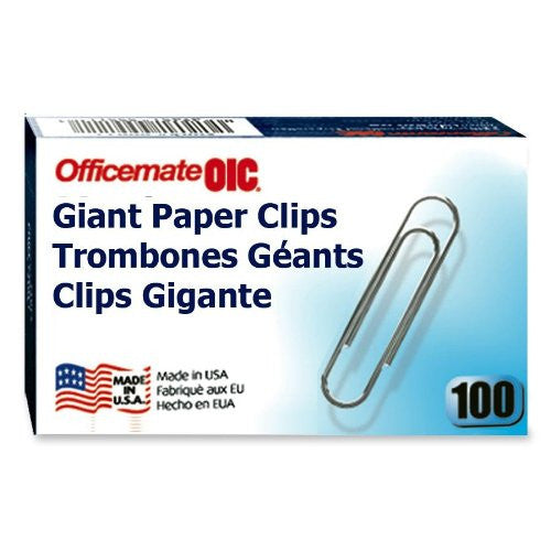 PAPER CLIPS JUMBO METAL CJ.100