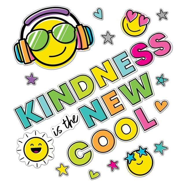 KINDNESS IS THE NEW COOL BULLETIN BOARD SET