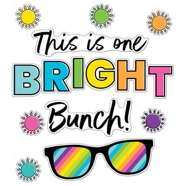 THIS IS ONE BRIGHT BUNCH BULLETIN BOARD