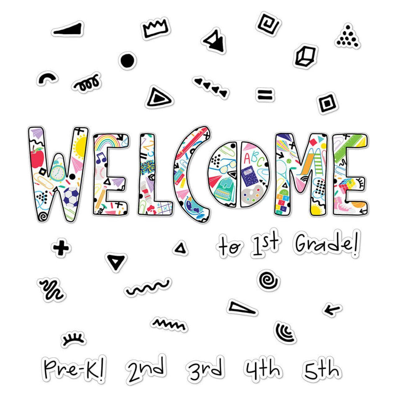 Happy Place Welcome Bulletin Board Set