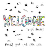 Happy Place Welcome Bulletin Board Set