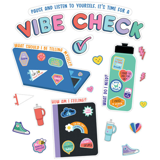 WE STICK TOGETHER VIBE CHECK BULLETIN BOARD SET