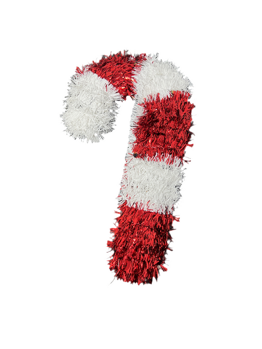 Candy Cane Plaque 13in Light Up – imagen 1 - JA Riollano