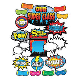 BULLETIN BOARD DISPLAY SET SUPERHERO