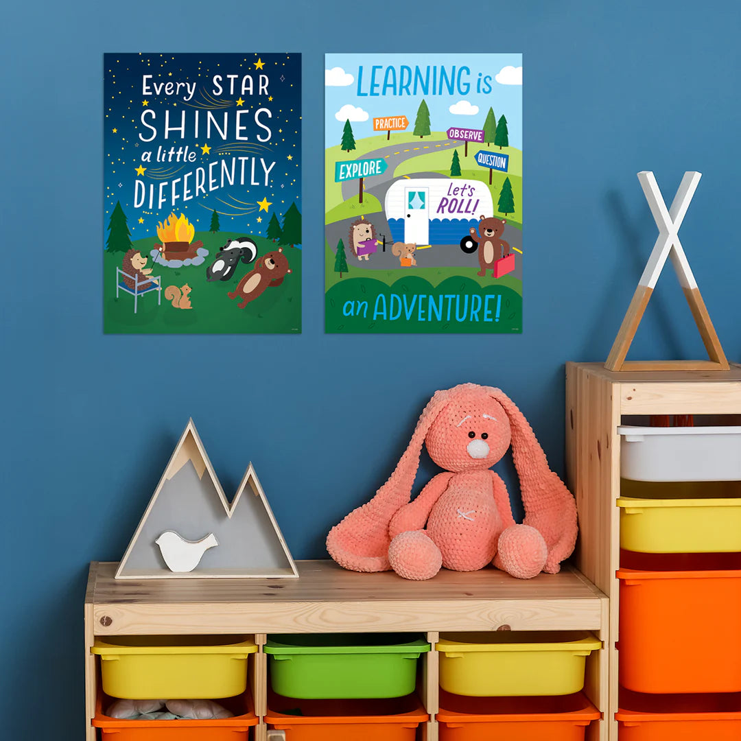 Woodland Friends Inspire U | 4-Poster Pack | Woodland Friends