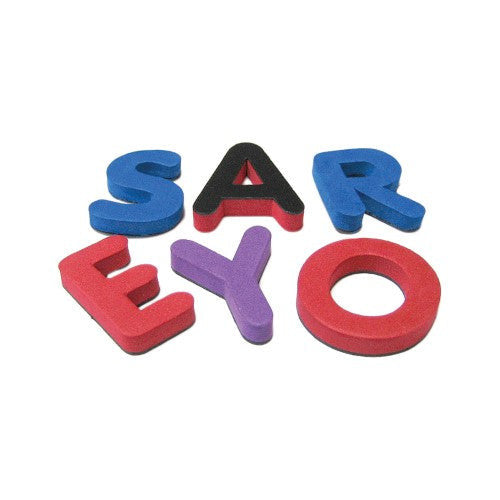 MAGNETIC FOAM: SMALL UPPERCASE LETTERS