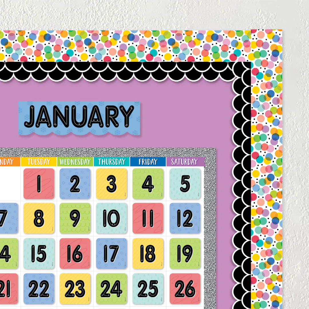 Core Decor Spots and Dots EZ Border | 24 | 24-inch strips