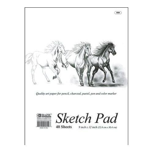 PREMIUM SKETCH PAD 9" X 12" 40 SHEET