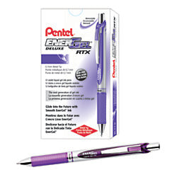 ENERGEL-X GEL PEN RT VIOLET MEDIUM .7 CJ.12