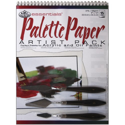 PALETTE PAPER ARTIST PACK 9" X 12" WITH TOOLS