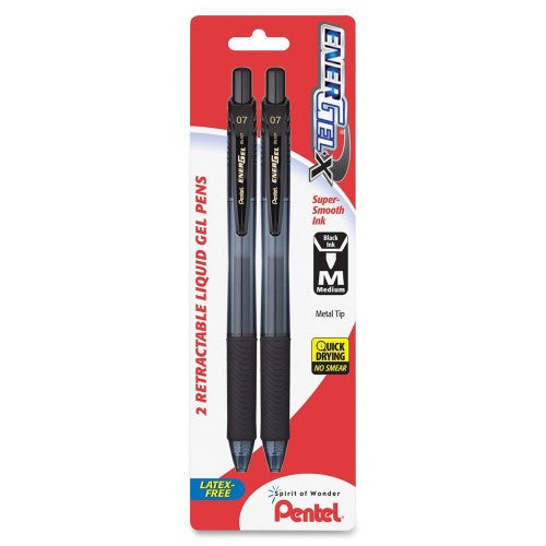 ENERGEL-X RETRACT MEDIUM BLACK PQ.2