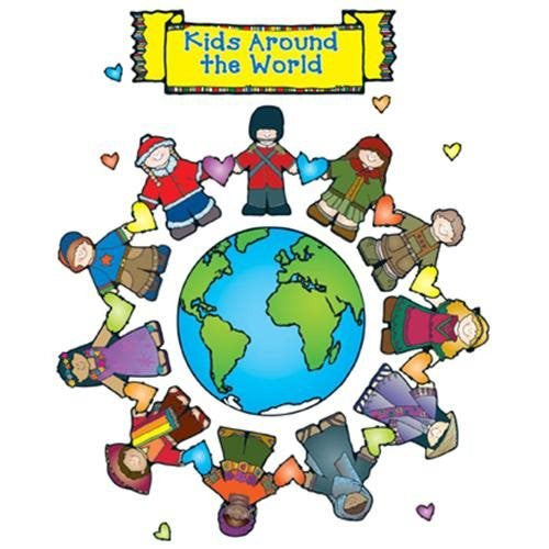 BULLETIN BOARD SET KID AROUND THE WORLD