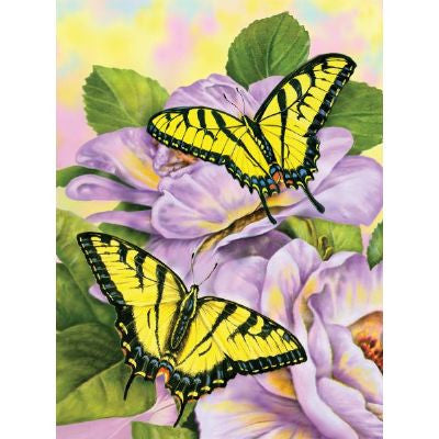 PAINTING BY NUMBERS SWALLOWTAIL BUTTERFLIES 10 PC